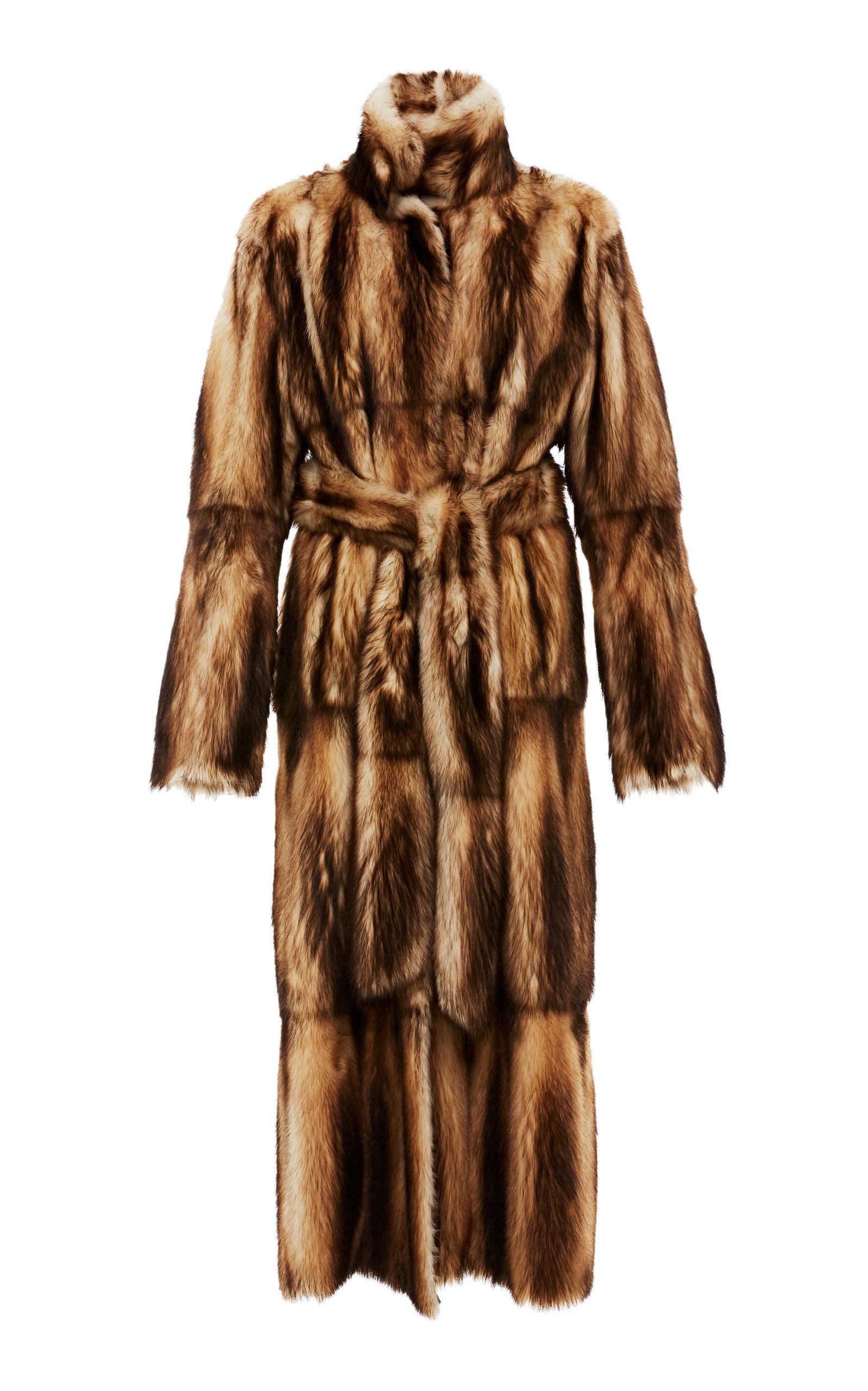 fitch fur coat