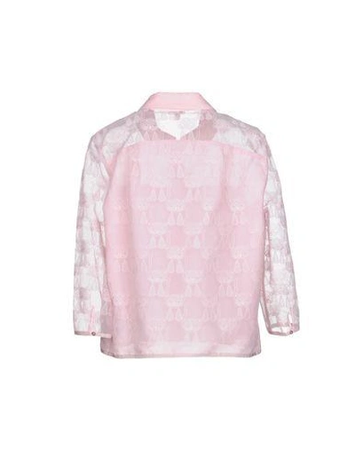 Shop Paul & Joe Sister Solid Color Shirts & Blouses In Pink