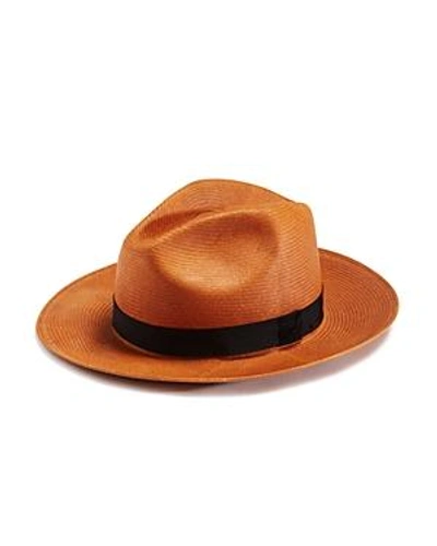 Shop Bailey Of Hollywood Blackburn Wide Brim Shantung Hat In Honey