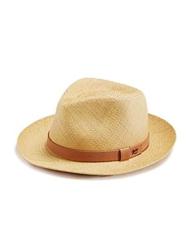 Shop Bailey Of Hollywood Gelhorn Straw Hat With Leather Band In Natural