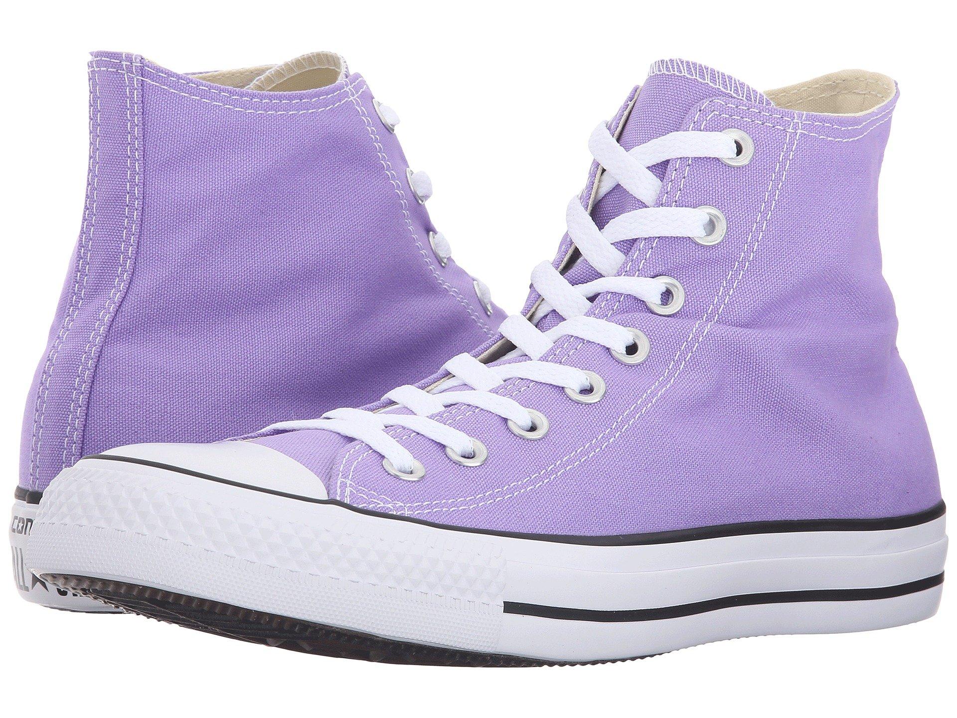 lilac converse