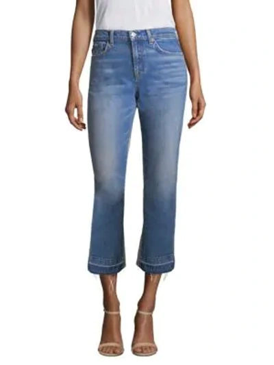Shop 7 For All Mankind Kiki Cropped Jeans In Desert Oasis
