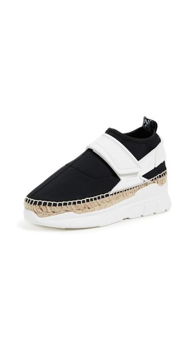 Kenzo K lastic Platform Espadrilles In Black ModeSens