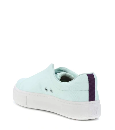 Shop Eytys Doja S-o Platform Sneakers In Green