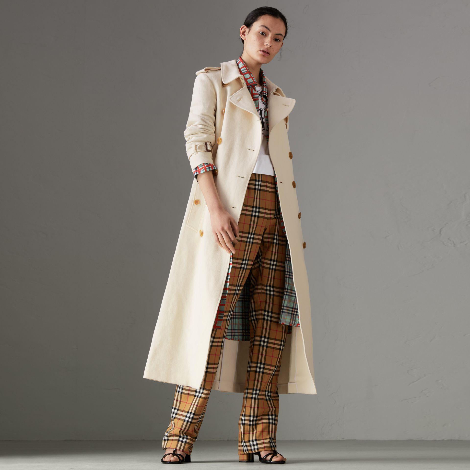 burberry white coat