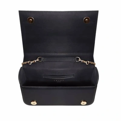 Shop Aevha London Helve Clutch In Black With Resin Handle