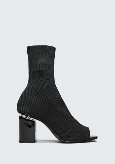 Shop Alexander Wang Cat Bootie In Black