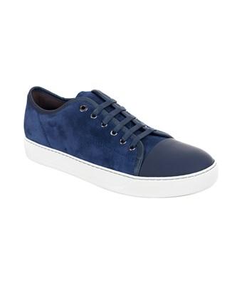 lanvin navy sneakers