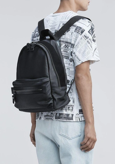 Shop Alexander Wang Black Clive Backpack