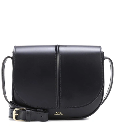 Shop Apc Betty Leather Crossbody Bag In Female