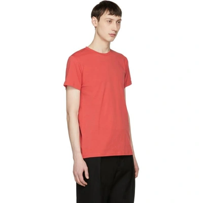 Shop Apc Red Jimmy T-shirt
