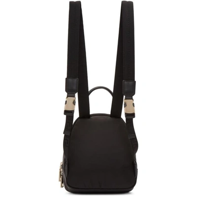 Shop Versace Black Mini Palazzo Backpack