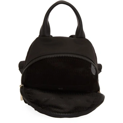 Shop Versace Black Mini Palazzo Backpack