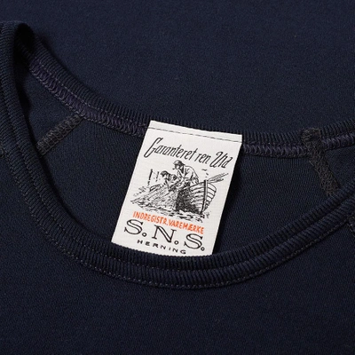 Shop S.n.s Herning S.n.s. Herning Symbol Crew Sweat In Blue