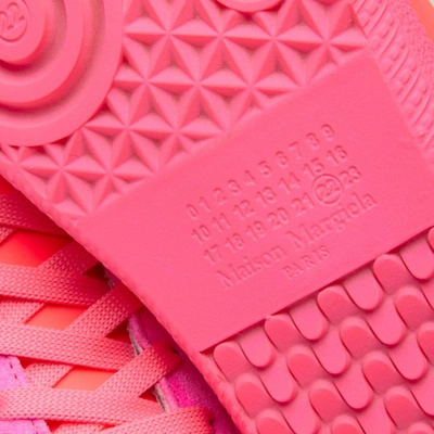 Shop Maison Margiela 22 Fluro Replica Sneaker In Pink