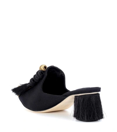 Shop Sanayi313 Callypso Tasselled Mules In Black