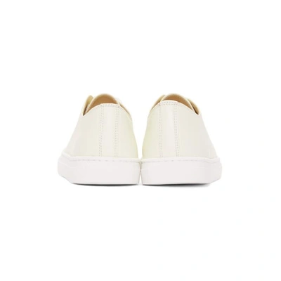 Shop Charlotte Olympia White Kiss Me Sneakers In 102 Off Whi