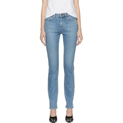 Shop Simon Miller Blue Lowery Jeans In 84036 Mid I