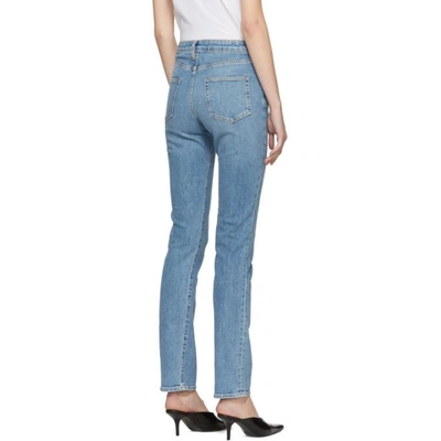 Shop Simon Miller Blue Lowery Jeans In 84036 Mid I