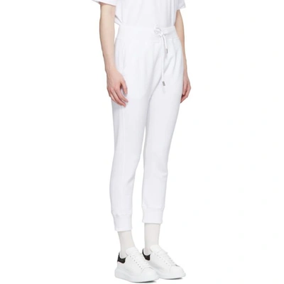 Shop Dsquared2 White Classic Lounge Pants In 100 White