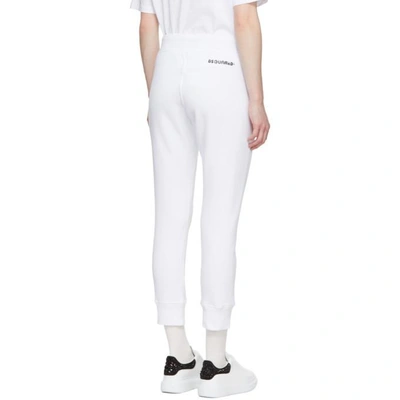 Shop Dsquared2 White Classic Lounge Pants In 100 White