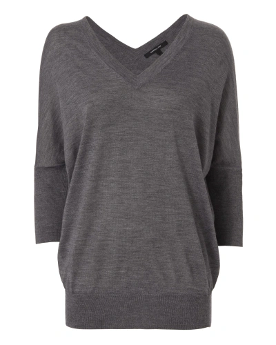 Shop Derek Lam Core Grey Batwing Sweater
