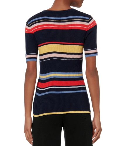 Shop Frame Panel-striped Sweater