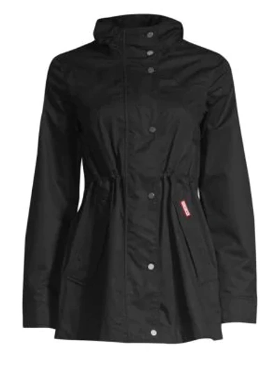 Shop Hunter Women's Original Smock Cotton Jacket In Navy
