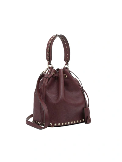 Shop Valentino Rockstud Small Bucket Bag