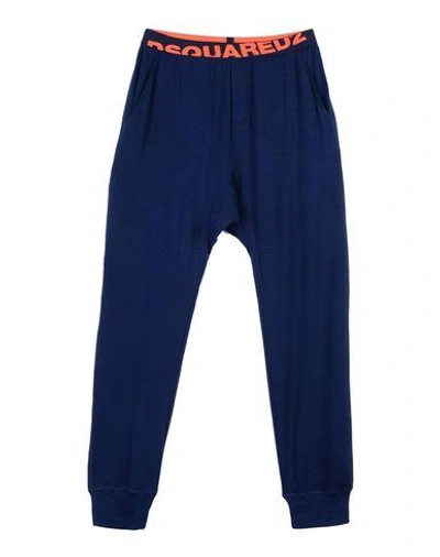 Shop Dsquared2 Sleepwear In Dark Blue