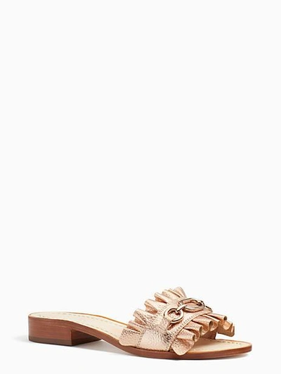 Shop Kate Spade Beau Sandals In Rose Gold