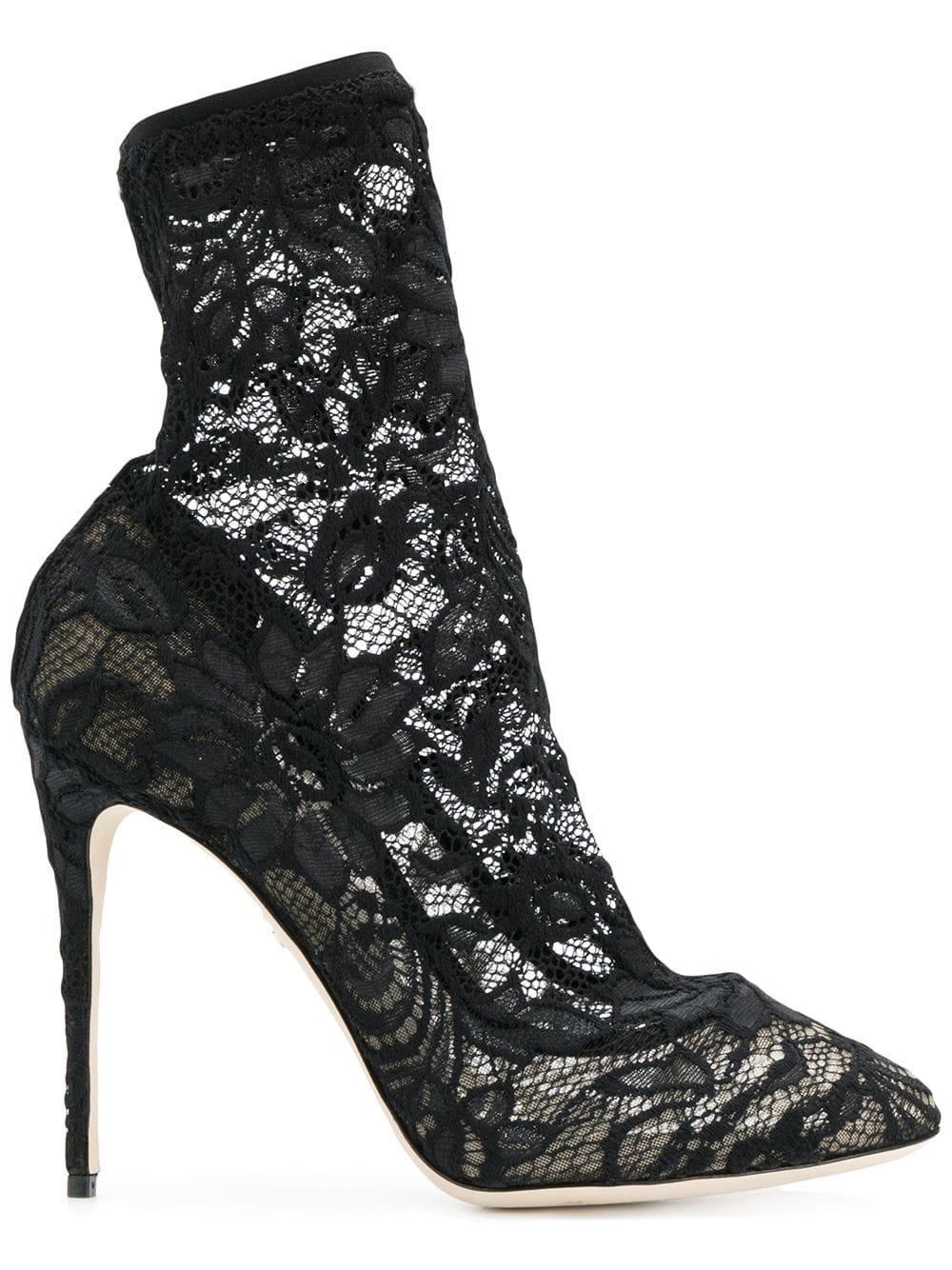 dolce and gabbana sock heels