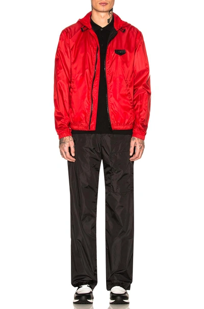 Shop Givenchy Windbreaker In Red