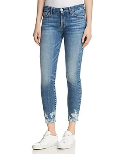 Shop 7 For All Mankind The Ankle Skinny Jeans In Desert Oasis 2