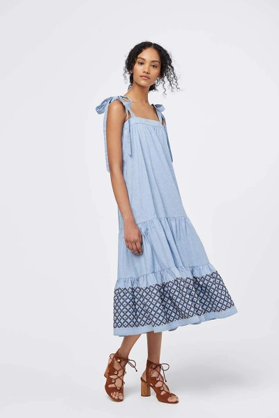 Shop Rebecca Minkoff Lucy Dress In Blue