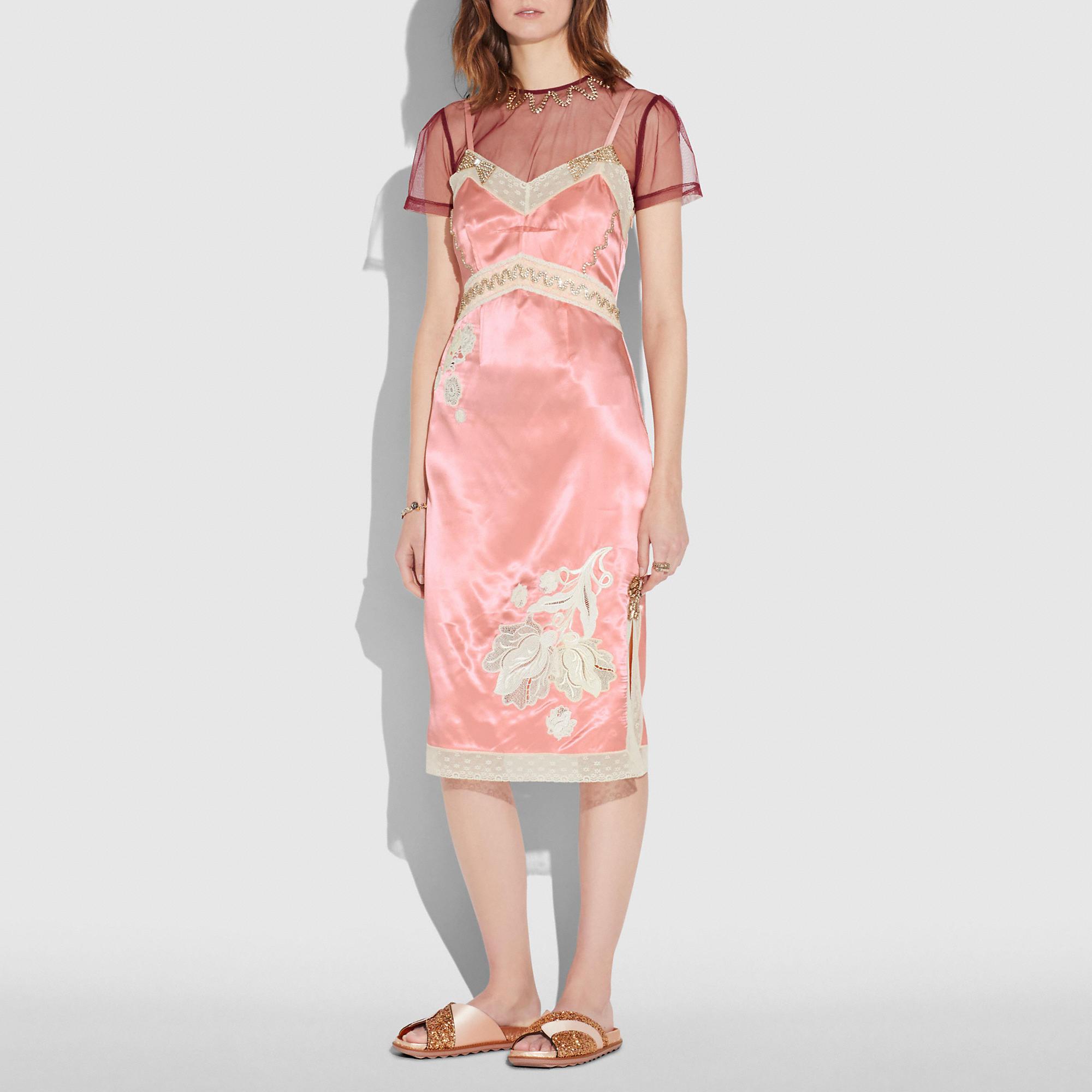 coach slip dress