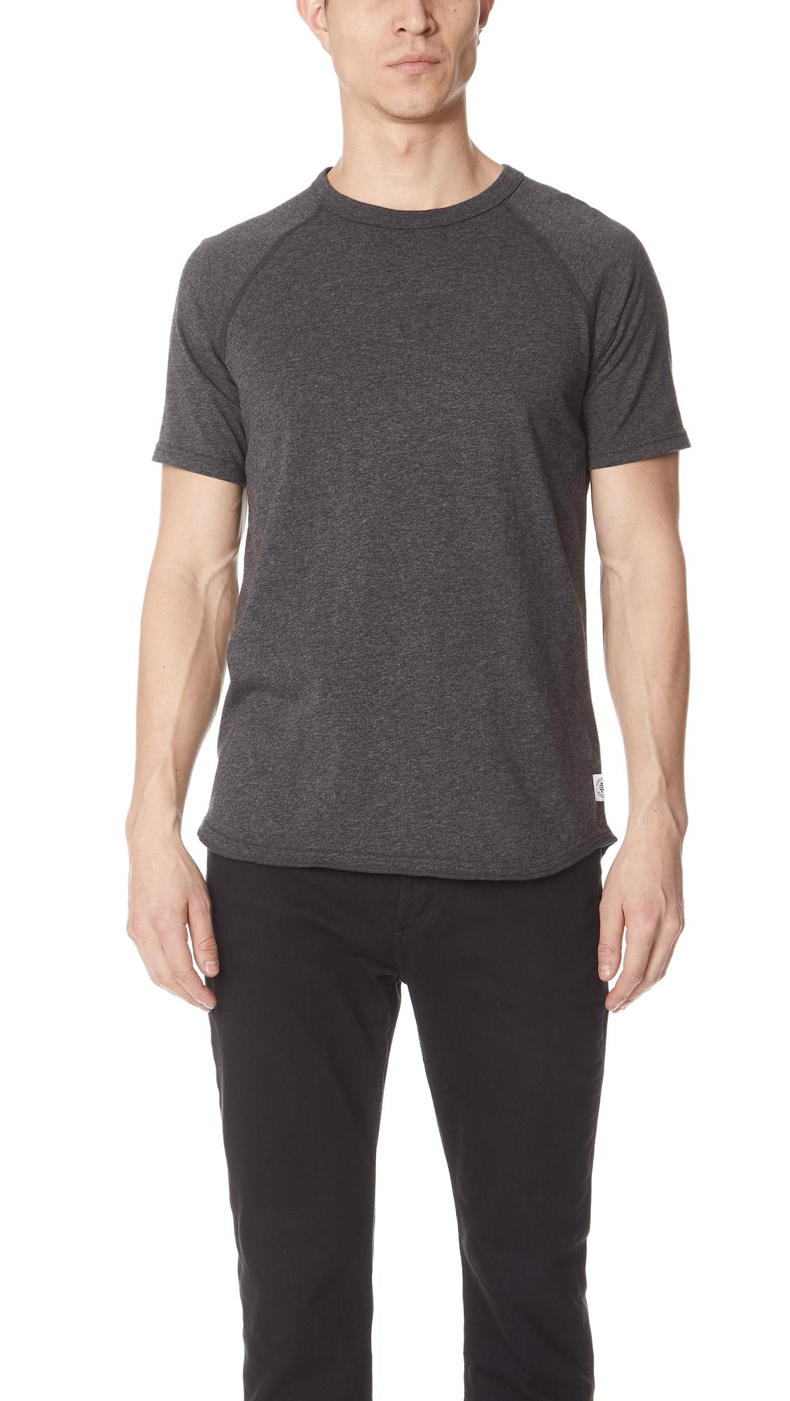 reigning champ raglan tee