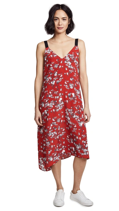 Shop Rag & Bone Zoe Dress In Red Garden Flower