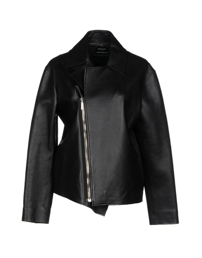 Shop Anthony Vaccarello Jackets In Black