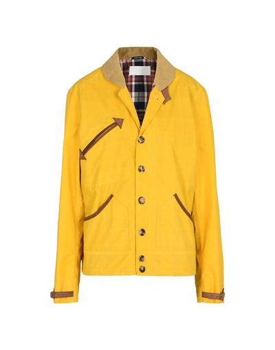 Shop Maison Margiela Jacket In Yellow