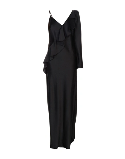 Shop Diane Von Furstenberg Long Dress In Black