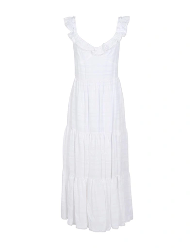 Shop Prabal Gurung Long Dress In White