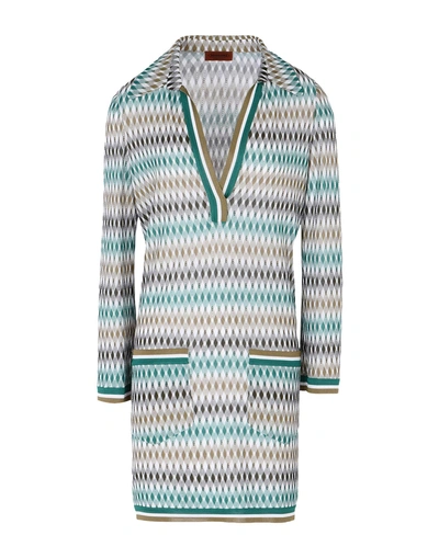 Shop Missoni Short Dress In Green