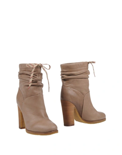 Shop See By Chloé Ankle Boot In Khaki
