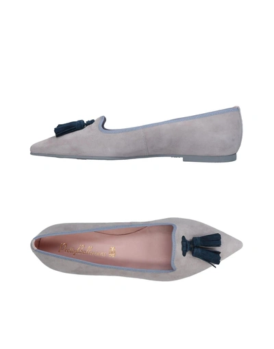 Shop Pretty Ballerinas Loafers In Light Grey