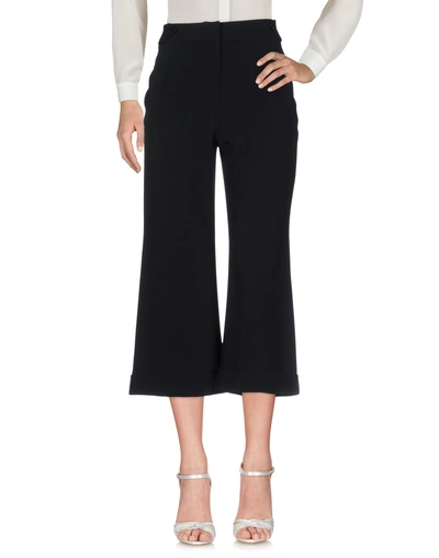 Shop Karen Millen 3/4-length Shorts In Black