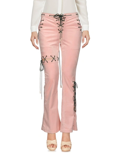 Shop Angel Chen Casual Pants In Pink