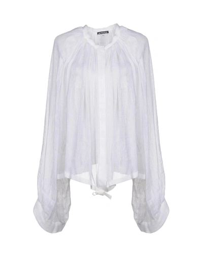 Shop Ann Demeulemeester In White