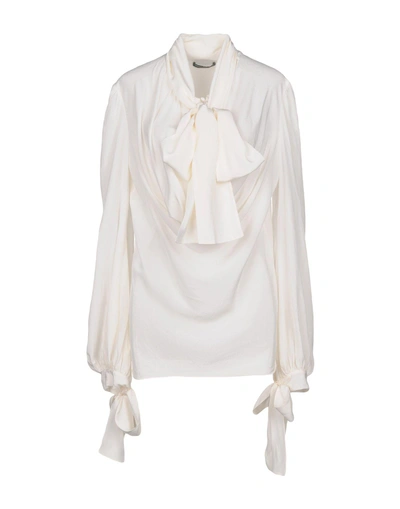 Shop Alexander Mcqueen Blouse In White