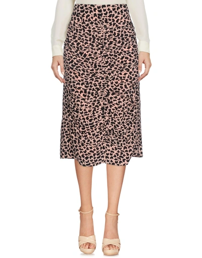 Shop Marni 3/4 Length Skirts In Pink